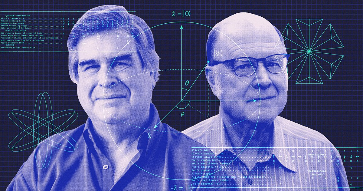 Quantum Cryptography Pioneers Bennett and Brassard Receive Turing Award